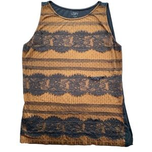 Loft lace tank top